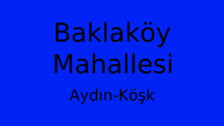 Baklaköy Mahallesi Thumbnail