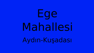 Ege Mahallesi Thumbnail