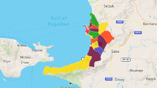 Aydın Kuşadası'nın Mahalleleri, Nüfus Bilgileri, Haritalar ve İstatistikler Thumbnail