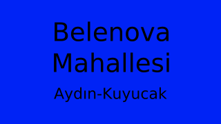 Belenova Mahallesi Thumbnail