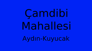 Çamdibi Mahallesi Thumbnail
