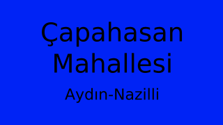 Çapahasan Mahallesi Thumbnail