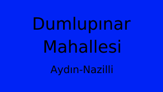 Dumlupınar Mahallesi Thumbnail