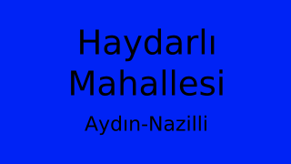 Haydarlı Mahallesi Thumbnail