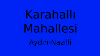 Karahallı Mahallesi Thumbnail