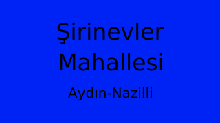 Şirinevler Mahallesi Thumbnail