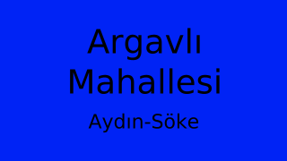Argavlı Mahallesi Thumbnail