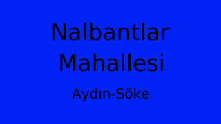 Nalbantlar Mahallesi Thumbnail