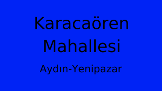 Karacaören Mahallesi Thumbnail