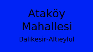 Ataköy Mahallesi Thumbnail