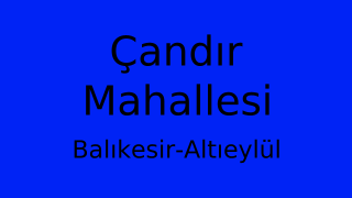 Çandır Mahallesi Thumbnail
