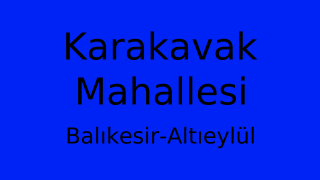 Karakavak Mahallesi Thumbnail