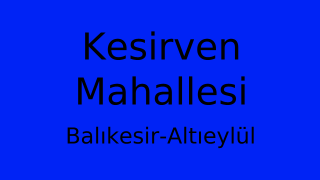 Kesirven Mahallesi Thumbnail