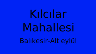Kılcılar Mahallesi Thumbnail