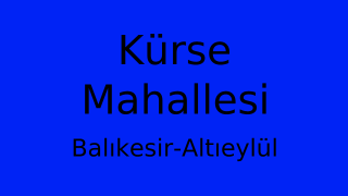 Kürse Mahallesi Thumbnail