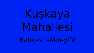 Kuşkaya Mahallesi Thumbnail