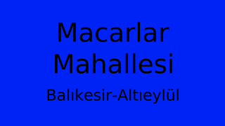 Macarlar Mahallesi Thumbnail