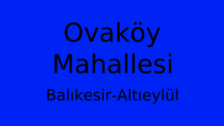 Ovaköy Mahallesi Thumbnail