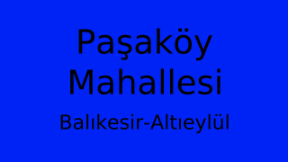 Paşaköy Mahallesi Thumbnail