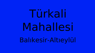 Türkali Mahallesi Thumbnail