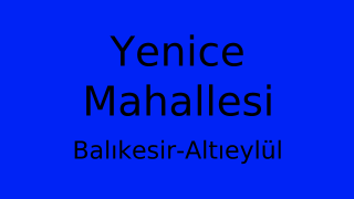 Yenice Mahallesi Thumbnail
