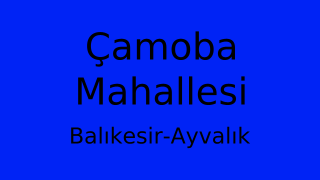 Çamoba Mahallesi Thumbnail
