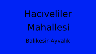 Hacıveliler Mahallesi Thumbnail