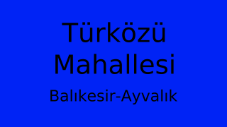 Türközü Mahallesi Thumbnail