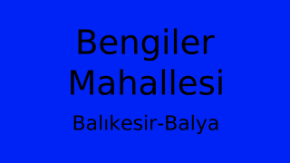 Bengiler Mahallesi Thumbnail