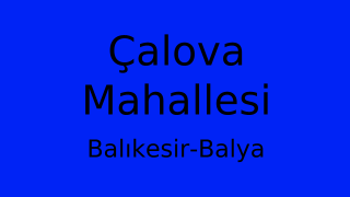 Çalova Mahallesi Thumbnail