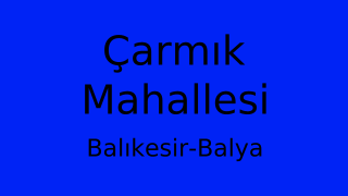 Çarmık Mahallesi Thumbnail
