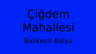 Çiğdem Mahallesi Thumbnail