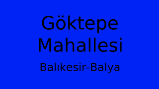 Göktepe Mahallesi Thumbnail