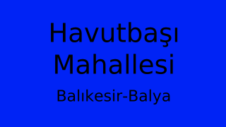 Havutbaşı Mahallesi Thumbnail
