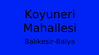 Koyuneri Mahallesi Thumbnail