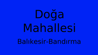 Doğa Mahallesi Thumbnail