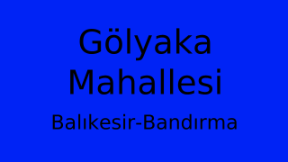 Gölyaka Mahallesi Thumbnail