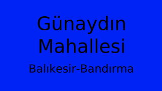 Günaydın Mahallesi Thumbnail