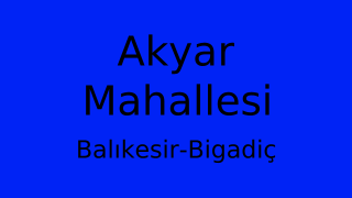 Akyar Mahallesi Thumbnail