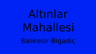 Altınlar Mahallesi Thumbnail