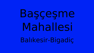 Başçeşme Mahallesi Thumbnail