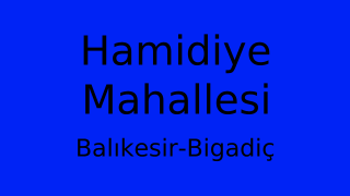 Hamidiye Mahallesi Thumbnail