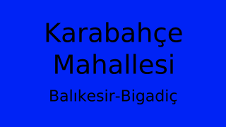 Karabahçe Mahallesi Thumbnail