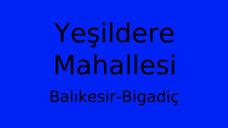 Yeşildere Mahallesi Thumbnail