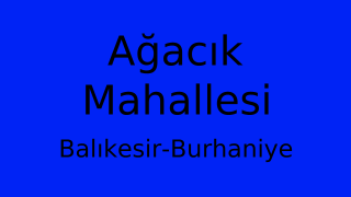 Ağacık Mahallesi Thumbnail