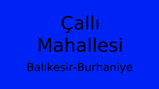 Çallı Mahallesi Thumbnail