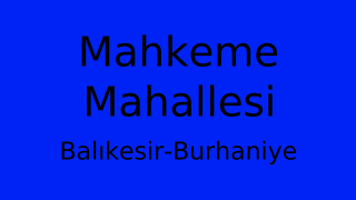 Mahkeme Mahallesi Thumbnail