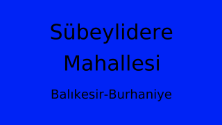 Sübeylidere Mahallesi Thumbnail