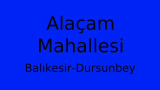 Alaçam Mahallesi Thumbnail