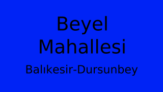 Beyel Mahallesi Thumbnail